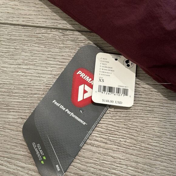 Free People Movement FP Off the Bleachers Coaches Wine Purple Jacket XS - Picture 6 of 15